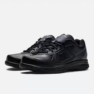 NEW NEW BALANCE women's 577v1 shoes in black/black ww577bk